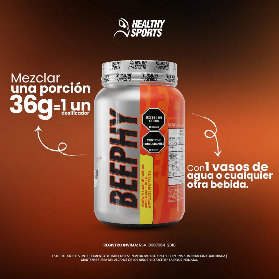 BEEPHY 936G 26 SERVINGS VANILLA FLAVOR**